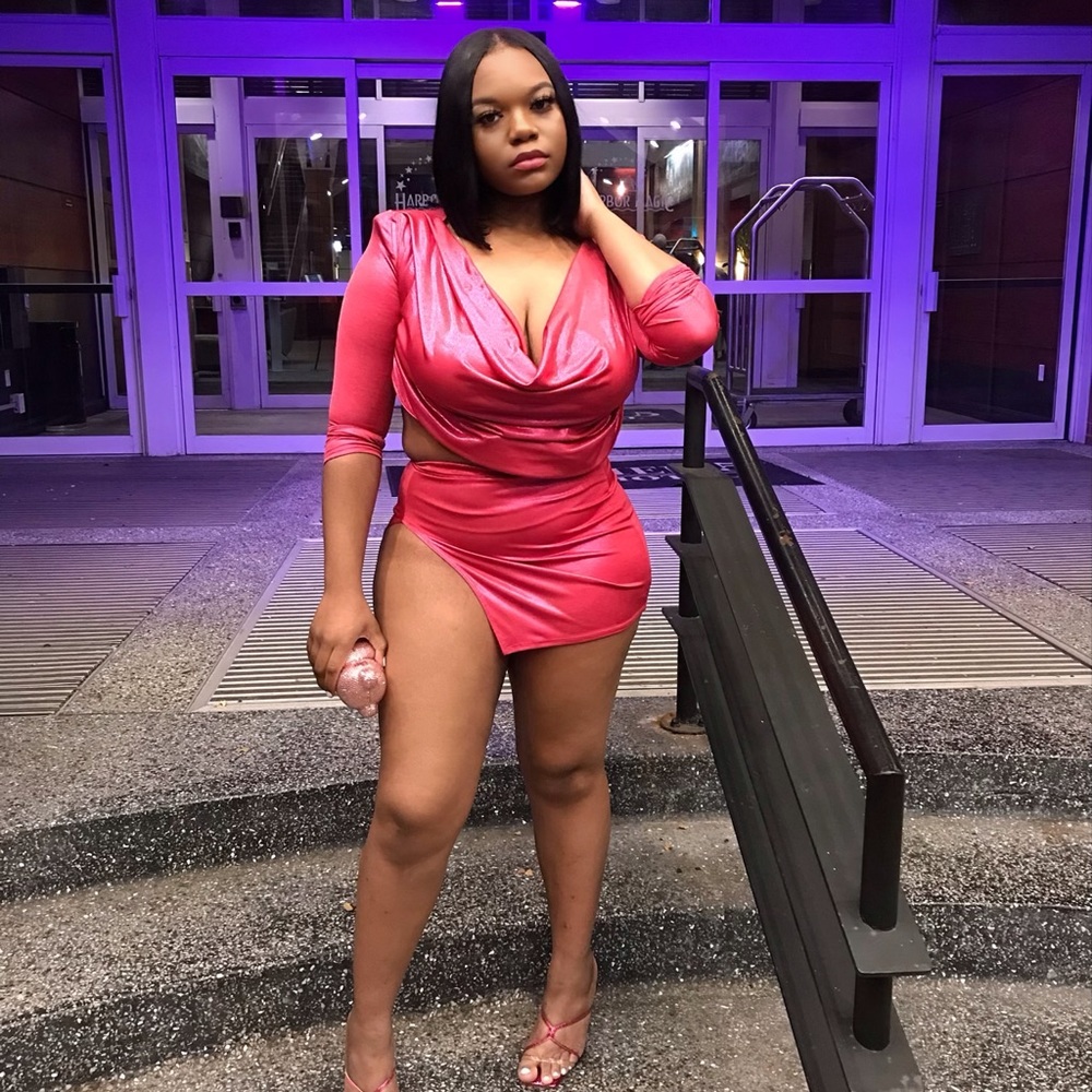 Pink dressy Skirt set